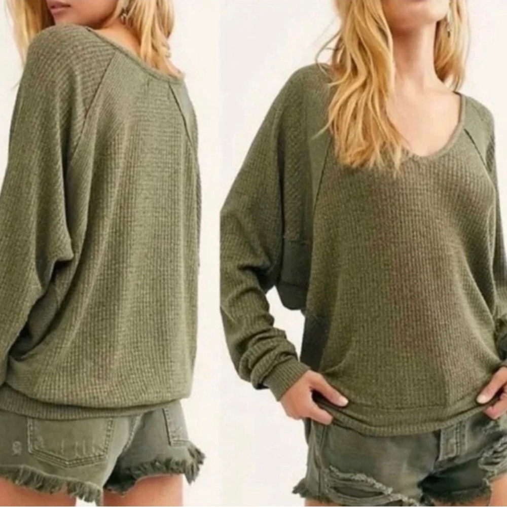 Free People Santa Clara Thermal Top